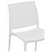 Sedia Giardino Maya Impilabile in Polipropilene - Sedia Bistrot Bar Idrorepellente E Resistente Ai Raggi UV - Sedia Outdoor Plastica Bianco - Foto miniatura 4