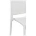 Sedia Giardino Maya Impilabile in Polipropilene - Sedia Bistrot Bar Idrorepellente E Resistente Ai Raggi UV - Sedia Outdoor Plastica Bianco - Foto miniatura 5