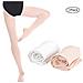 Footed Balletto Di Danza Collant Per I Bambini Delle Donne Delle Ragazze Di 2 Paia (bianco Colore Rosa) L - Foto miniatura 1
