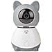 Telecamera Interno Connessa Wi-fi Full Hd 1080p Motorizzata Slot Microsd, Bianco / Grigio - Foto miniatura 2
