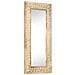 Specchio Intagliato A Mano 110x50x11 Cm Cm In Massello Di Mango - Foto miniatura 6