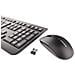 Tastiera PC + Mouse Connessione USB Layout Francese Nera JD-0700FR-2 - Foto miniatura 3