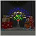 Luci di Natale Fuochi Artificio 10 pz Multicolore 20cm 1400 LED - Foto miniatura 3