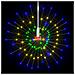 Luci di Natale Fuochi Artificio 10 pz Multicolore 20cm 1400 LED - Foto miniatura 4