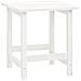 Sedia Adirondack Da Giardino Con Tavolo Abete Massello Bianco - Foto miniatura 8