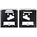 Staffa Slim Fit WMN-B50EB da Parete per Schermi 43"-85" Colore Nero - Foto miniatura 3