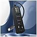Hub Usb-c 5 In 1 Con 3 Porte Usb E Lettore Di Schede Sd / Micro-sd, Nero - Foto miniatura 2