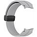 Cinturino In Silicone 20 Mm Per Samsung Galaxy Watch 5/4 Lightgrey - Foto miniatura 1