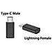 Adattatore Di Ricarica Type-c Adapter Da 8 Pin Apple Usb-c Bulk Per Smartphone E Tablet - Foto miniatura 2