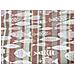 Telo Arredo Granfoulard Copritutto 100% Cotone Copriletto Multiuso Pescetti Ob 1 Piazza Beige - Foto miniatura 4