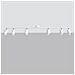 Lampada A Soffitto Lemmi 6l Bianco Sl. 1228 - Moderno Lampade Da Soffitto Bianco 20x135x24 Cm - Foto miniatura 2
