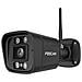 Telecamera Wifi Da Esterno Con Faretti E Sirena - V8p Nero - Foto miniatura 1