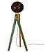 Lampada Da Terra 25 W Multicolore 45x45x120 Cm E27 - Foto miniatura 3