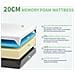 Materasso 160x200 - Alto 20 Cm - Materassi In Schiuma - Foam - Anallergico - Foto miniatura 3
