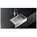 American Pro 80 M-XP 1B Lavello montato su piano Rettangolare Acciaio inox - Foto miniatura 8