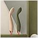 Vibratore A Bacchetta Discreto 10 Modalità Di Vibrazione Impermeabile Beige - Foto miniatura 4