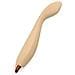 Vibratore A Bacchetta Discreto 10 Modalità Di Vibrazione Impermeabile Beige - Foto miniatura 1