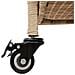 Contenitore da Giardino con Ruote Beige Misto Polyrattan - Foto miniatura 6