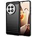 Custodia Oneplus 13 Silicone Design Carbonio Spazzolato - Foto miniatura 1