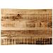 Piano Tavolo Bordi Vivi 70x40x3,8cm Legno Massello Mango Grezzo - Foto miniatura 1