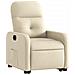 Poltrona Alzapersona Reclinabile Crema In Tessuto - Foto miniatura 2