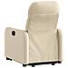 Poltrona Alzapersona Reclinabile Crema In Tessuto - Foto miniatura 3