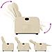 Poltrona Alzapersona Reclinabile Crema In Tessuto - Foto miniatura 5