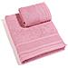 Asciugamano Con Ospite Spugnissima Gim In Cotone Colore Rosa Misura Cm 40x5560x100 - Foto miniatura 1