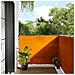 Paravento da Balcone Arancione 120x800cm 100% Poliestere Oxford - Foto miniatura 2