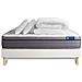 Pacchetto Letto Completo - Materasso 140x190cm + Box Spring Con Doghe (kit) + 2 Cuscini + Piumino - Actiflex Zen - Foto miniatura 7