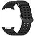 Cinturino Ocean Compatibile Con Samsung Watch8 E Watch8 Classic - Silicone Black - Foto miniatura 1