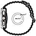 Cinturino Ocean Compatibile Con Samsung Watch8 E Watch8 Classic - Silicone Black - Foto miniatura 3