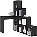Scrivania ad angolo Rovere nero 101,5 x 149,5 x 149,5 cm - Foto miniatura 3