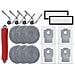 Kit Di Accessori Di Ricambio Compatibile Con Aspirapolvere Robot Roborock Qv35a /qv35s - Foto miniatura 1