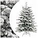 Albero Natale Artificiale Incernierato con Neve Fioccata 150 cm - Foto miniatura 2