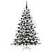 Albero di Natale Artificiale con Rami Pieghevoli Bianco 180 cm - Foto miniatura 4