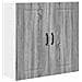 Pensile cucina Grigio Sonoma 80 x 31 x 80 cm Legno multistrato - Foto miniatura 1