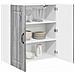Pensile cucina Grigio Sonoma 80 x 31 x 80 cm Legno multistrato - Foto miniatura 3