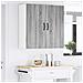 Pensile cucina Grigio Sonoma 80 x 31 x 80 cm Legno multistrato - Foto miniatura 4