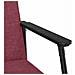 poltrona Rosso Vino 59 x 75 x 78 cm Tessuto - Foto miniatura 8