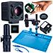Set Microscopio Digitale Earth Pro Mcep-0.5x + Camera Crux Pro Kmcp-hdmi-usb 5mp + Tappetino Silicone 480x320mm - Alta Qualità Immagine, Resistenza Temperatura, Uso Professionale - Foto miniatura 1