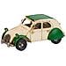 Rimorchio Auto Con Moto In Metallo Verde 41x9x9,5h - Foto miniatura 6