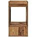 Tavolino Legno vecchio 30 x 30 x 56 cm Legno multistrato - Foto miniatura 5