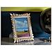 Cornice Portafoto Molas In Resina Oro Con Raggi A Petali 15x20 - Foto miniatura 5