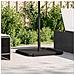 Set Base per Ombrellone da Giardino 5 pz in Granito e Acciaio - Foto miniatura 4