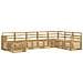 Set di divani da esterno 8 pcs Bianco 306 x 187,5 x 73 cm - Foto miniatura 1