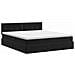 Letto con Contenitore con testiera Nero 180 x 200 cm Velluto - Foto miniatura 8
