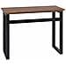 Scrivania Naturale Legno di teak solido 100 x 45 x 75cm - Foto miniatura 1