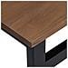 Scrivania Naturale Legno di teak solido 100 x 45 x 75cm - Foto miniatura 6