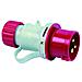 Spina Ind. "2p+t" 16a Blu Ip44 - Foto miniatura 3
